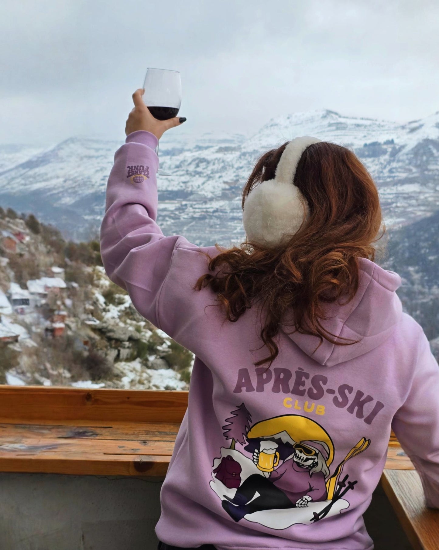 Lilac "Après-Ski Club" Hoodie